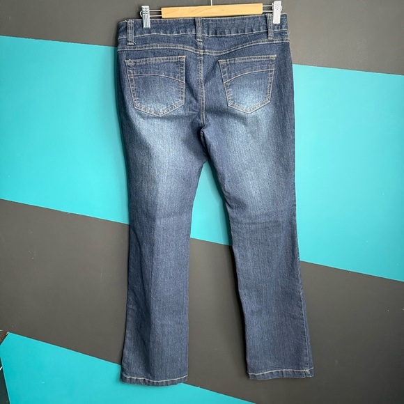 Vintage Women's Blue Flare Jeans size 11 - Picture 3 of 8